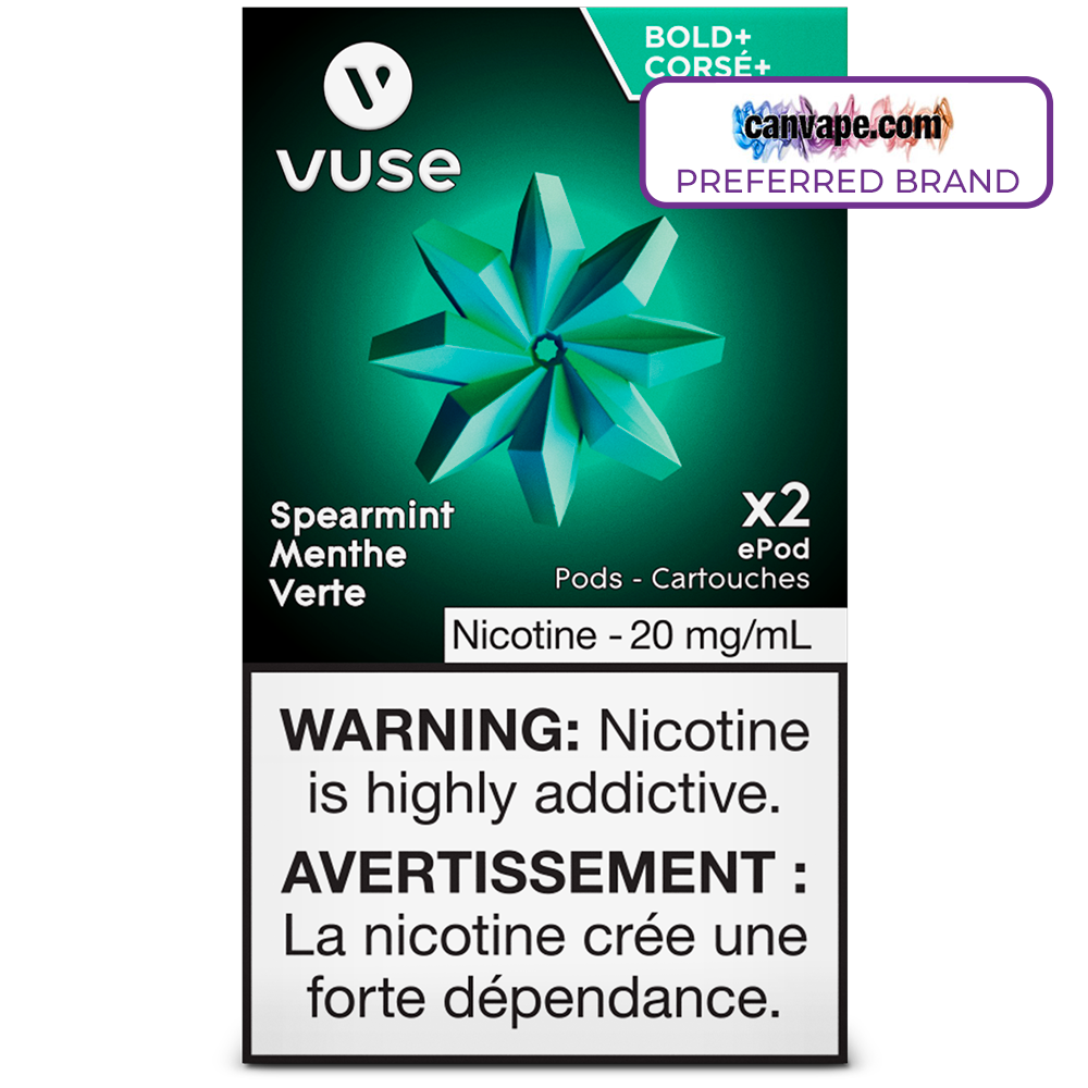 Vuse - Spearmint Bold+ ePod Replacement Pods [Available See description]