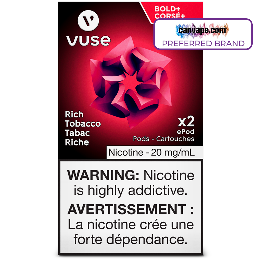 Vuse - Rich Tobacco Bold+ ePod Replacement Pods