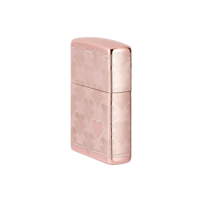 Zippo Lighter - Heart Design