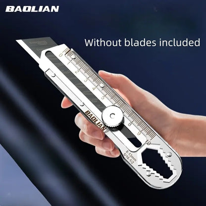 Rubber-Coated Stainless Steel Utility Knife