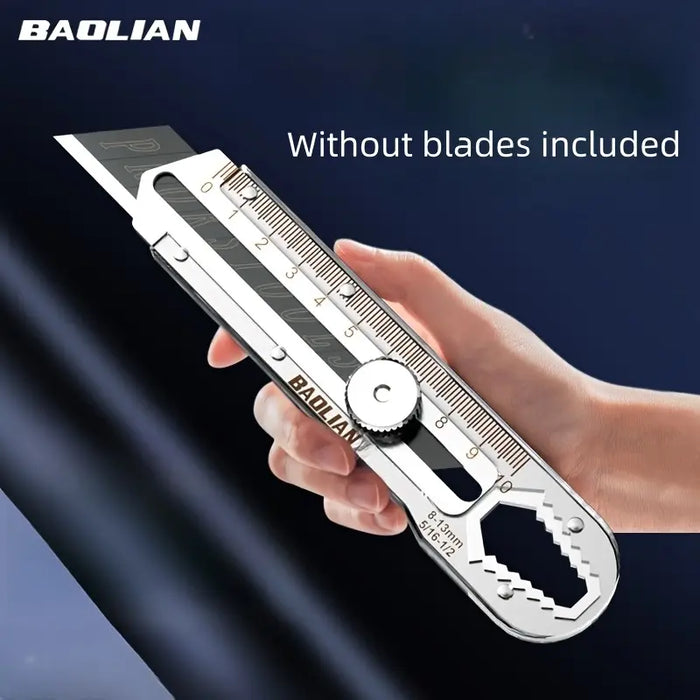 Rubber-Coated Stainless Steel Utility Knife