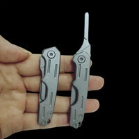 Stainless Steel Folding Handle - Blade Not Included