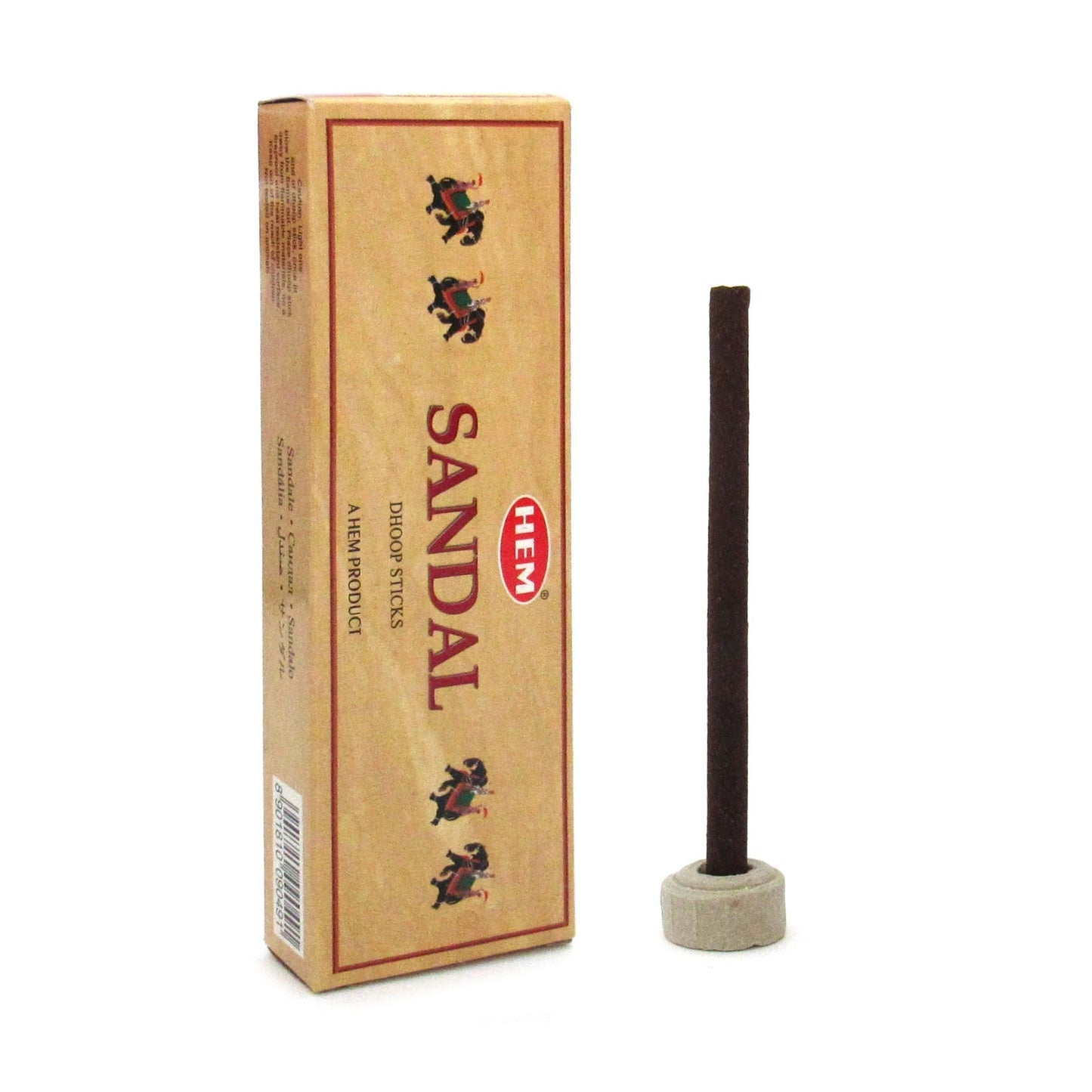 HEM - Sandal Dhoop Sticks – 14 Sticks, 25g, 4"