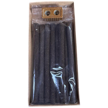 Sacred Elements Wild Flower Organic 8 Dhoop Sticks with Double Burner