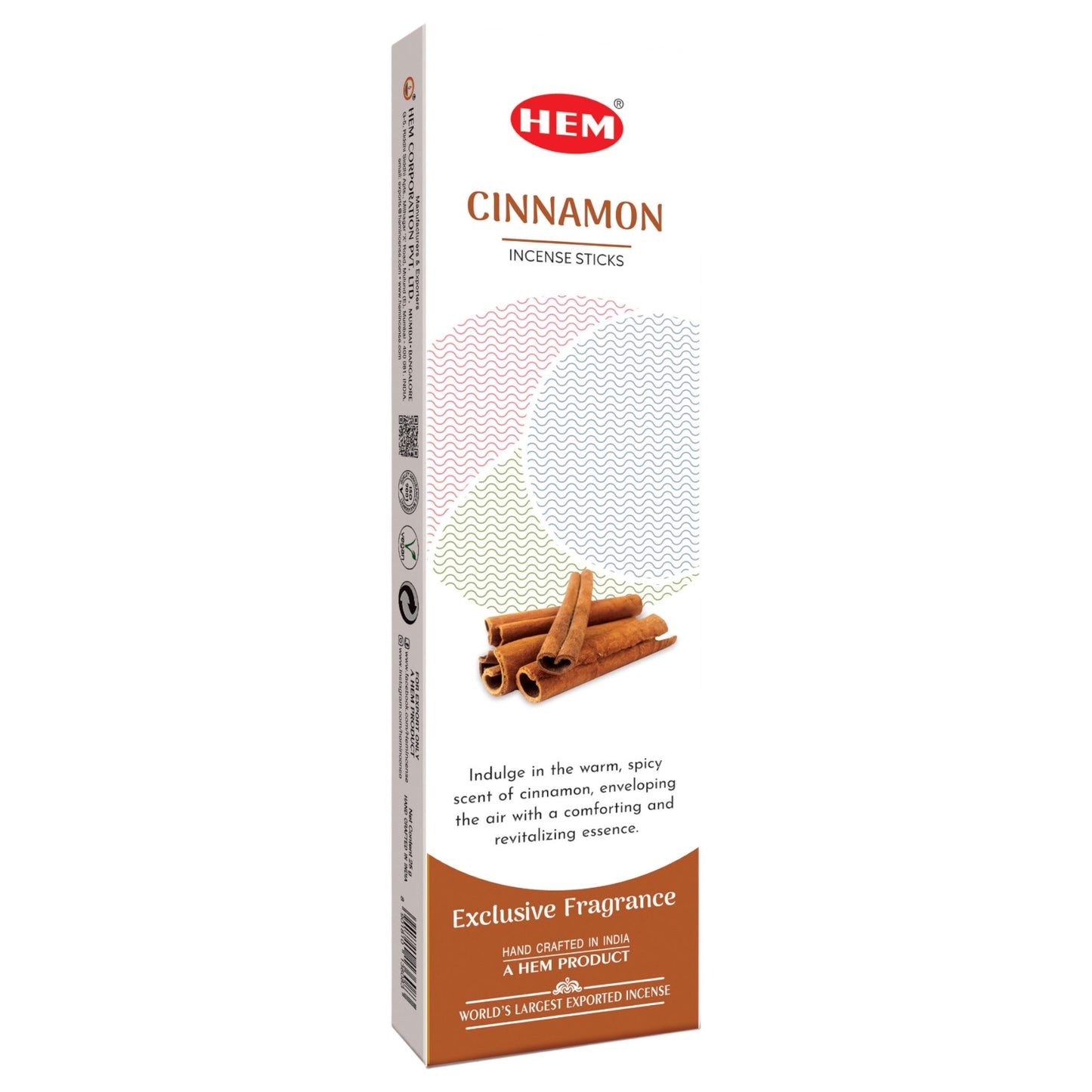 HEM Cinnamon White Series - 20 Sticks