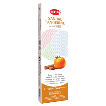 HEM - Sandal Tangerine White Series - 20 Sticks
