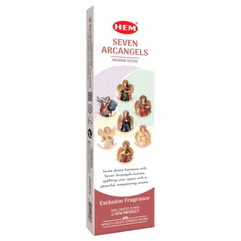 HEM - Seven Arcangeles White Series - 20 Sticks