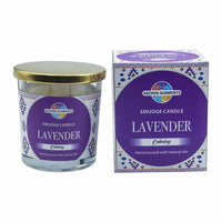Sacred Elements - Lavender Glass Jar Smudge Candle - 6.5 oz