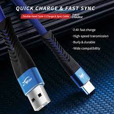 Kumiho K2 Zn-alloy Fast Charge Sync Cable Lightning, Mirco-USB, USB Type-C