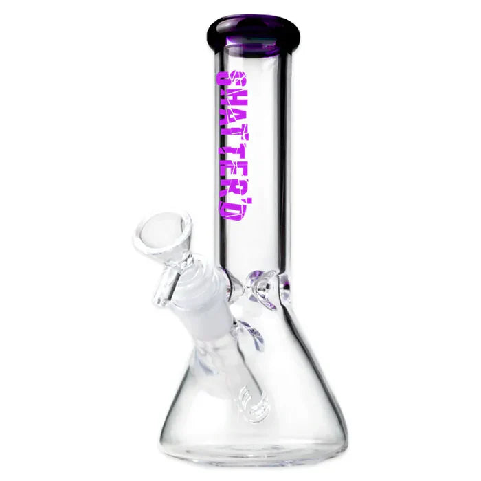 Shatter'd Glassworks 8" Basic Beaker Bong