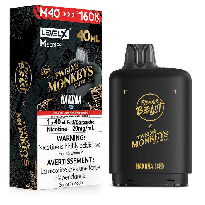 Flavour Beast Level X M Series Replacement Pod 40mL