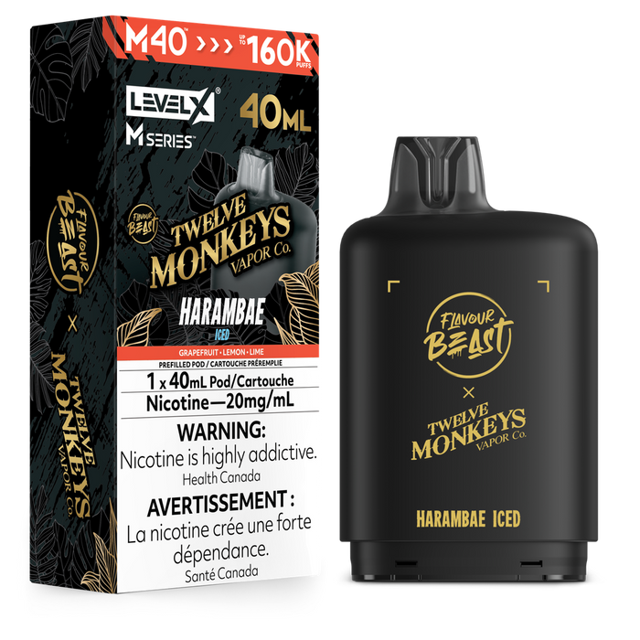 Flavour Beast Level X M Series Replacement Pod 40mL