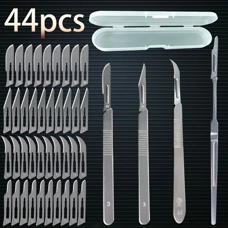44pcs Crafting Hobby Set with Storage Box