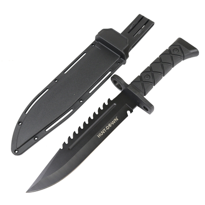 Hunt-Down - 14.5" Tactical Hunting Knife w/ ABS Handle
