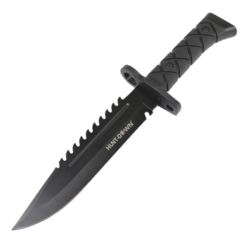 Hunt-Down - 14.5" Tactical Hunting Knife w/ ABS Handle