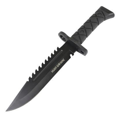 Hunt-Down - 14.5" Tactical Hunting Knife w/ ABS Handle