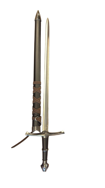 Defender - 23" Medieval Style Fantasy Back Arrow Head Sword