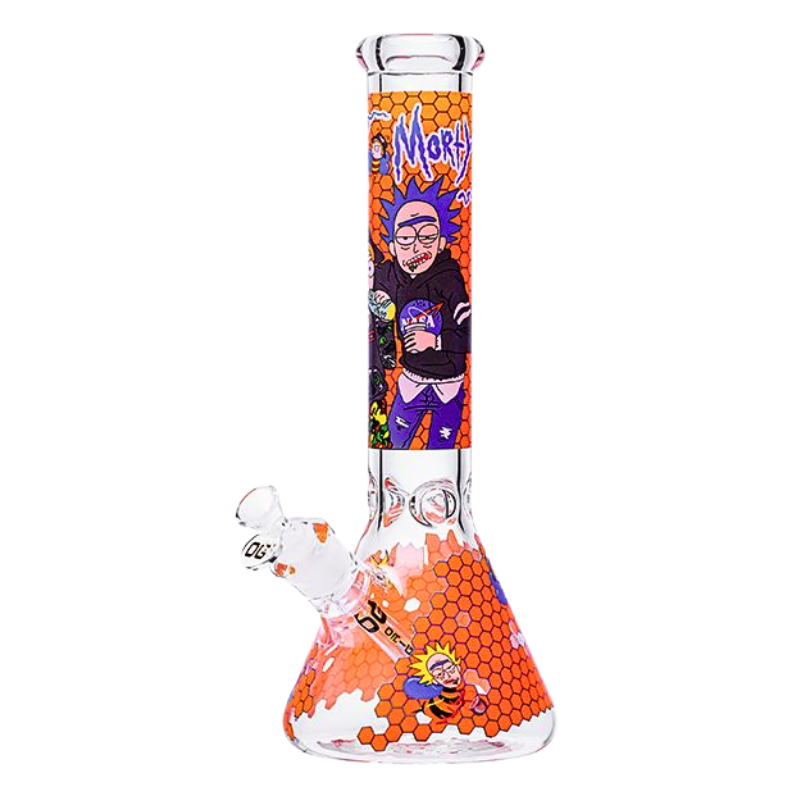 OG Original - 14" 7mm Cartoon Honeycomb Series Bong