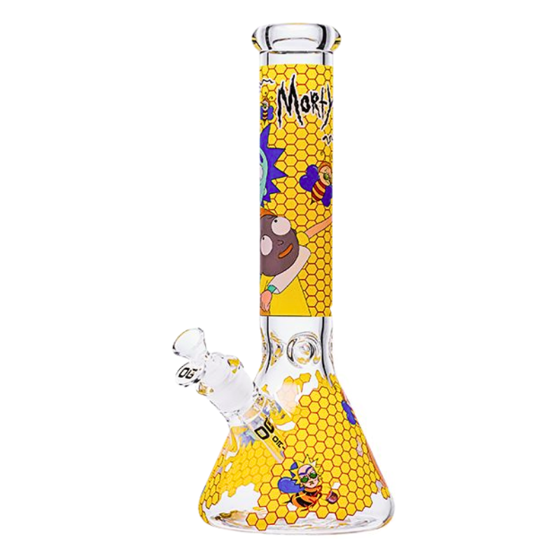 OG Original - 14" 7mm Cartoon Honeycomb Series Bong