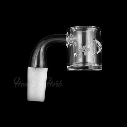 Honeybee Herb - 14mm 90 Degree Honey Chamber Quartz Banger - Male