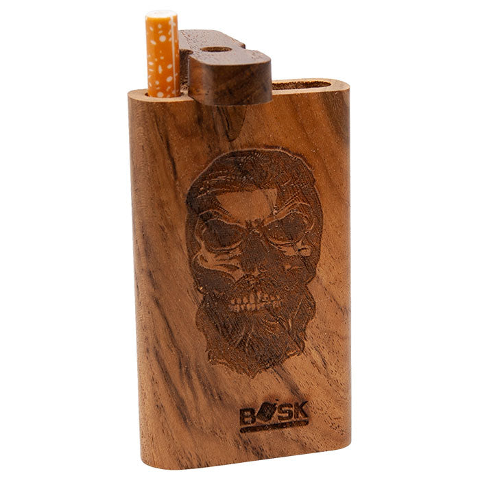 4" Engraved Wooden Dugout