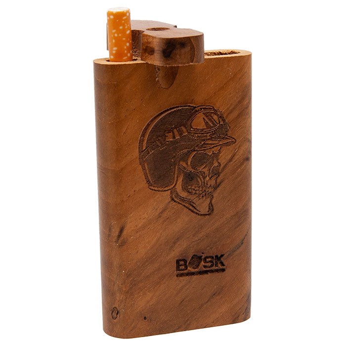 4" Engraved Wooden Dugout