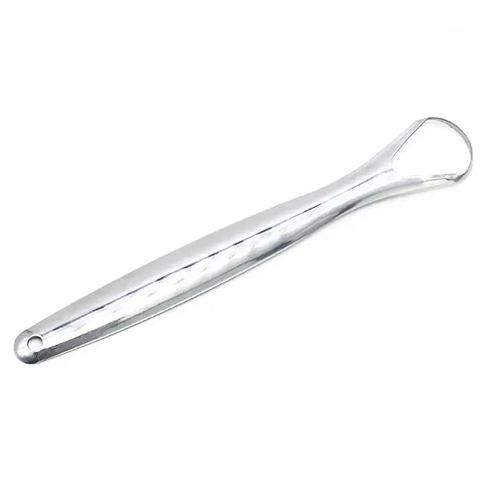 Hypoallergenic Stainless Steel Tongue Scraper