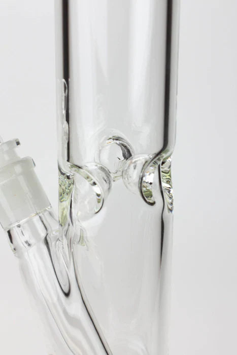 Bong à eau en tube de verre de 17,5 pouces
