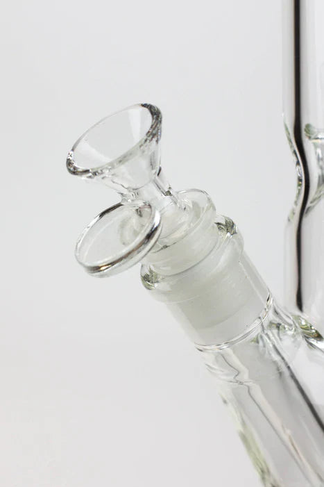 Bong à eau en tube de verre de 17,5 pouces