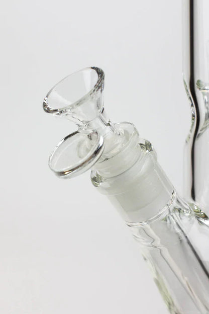 Bong à eau en tube de verre de 17,5 pouces