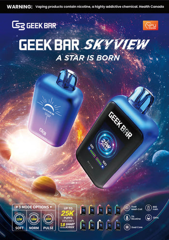 Geek Bar Skyview 25k Puff Vape jetable 20 ml