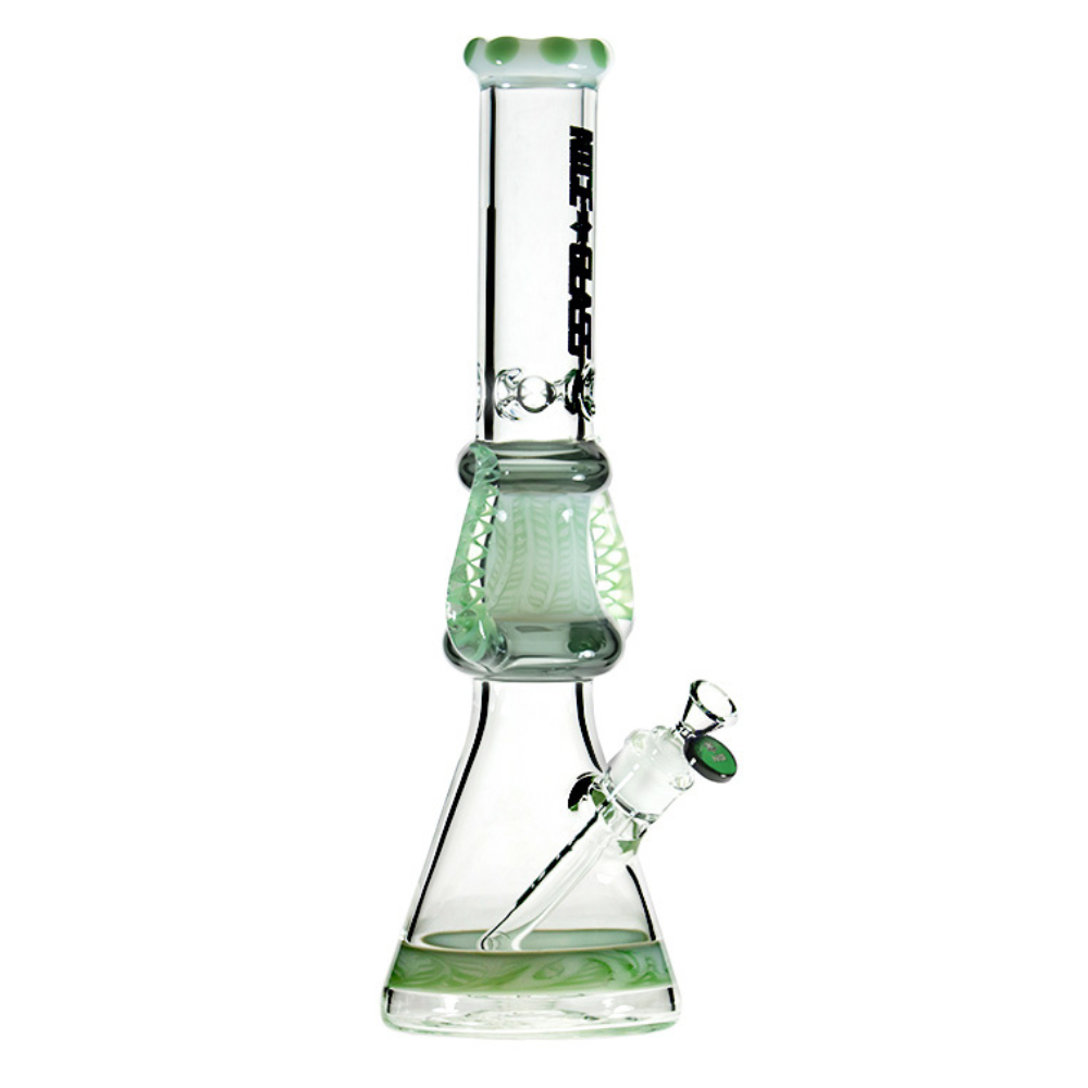 Nice Glass - 17" Crowned Diablo Bong