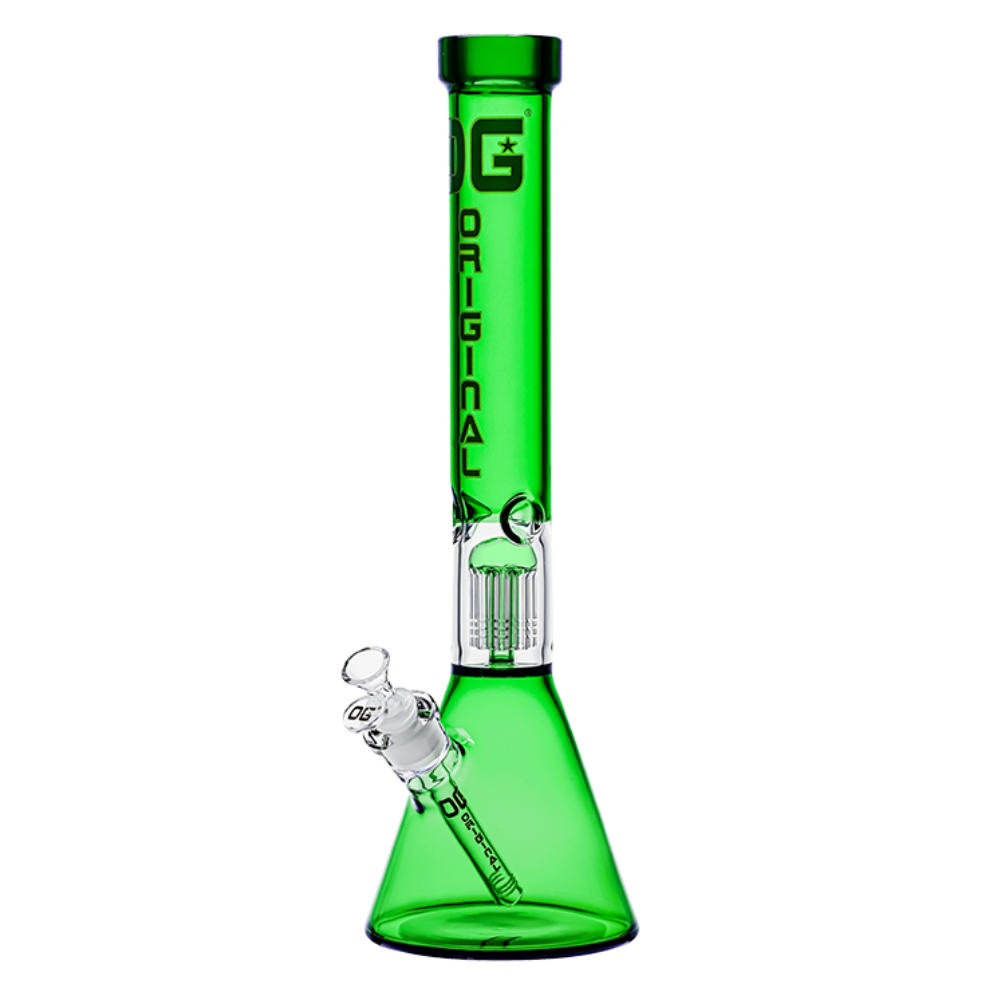 OG Original - 18" 5mm Coloured Tree Percolator Bong