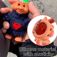 Mini Silicone Doll Lighter Holder