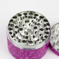 Flower Stampede 4-Layer Pink Grinder