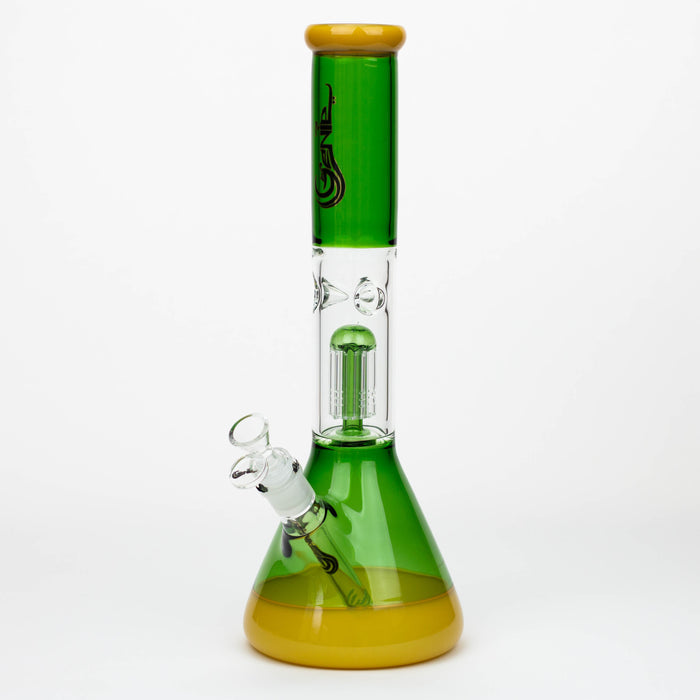 Genie Tree arms two tone 14.5" Glass Water Bong