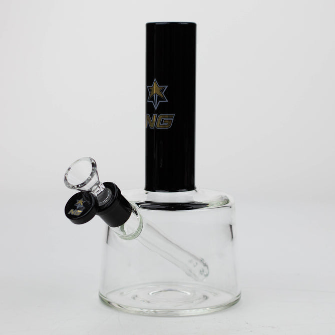 Nice Glass 8" Full Base Bubbler