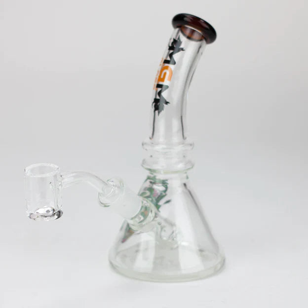 6.3" MGM Glass 2-in-1 bubbler with Graphic [C2671]