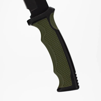 ALPHASTEEL - 9" Fixed Blade Knife w/ ABS Sheath