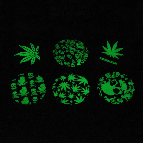 Glow In the Dark 4 Part Grinder 63MM