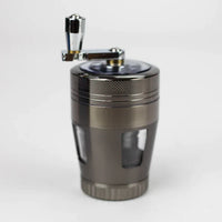 CNC Crank 4 parts herb grinder with handle