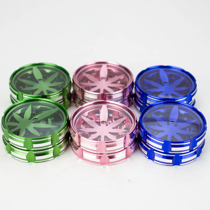 4 Parts Leaf Aluminum Grinder