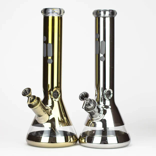 13.5" Infyniti 7mm metallic classic beaker bong