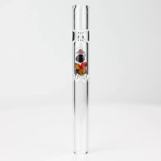 One Hitter Glass pipe with crystal