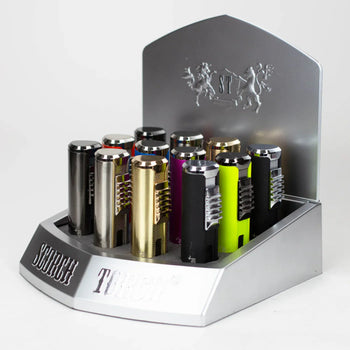 Scorch Torch - 3.5" Retro Auto Open Triple Torch Lighter