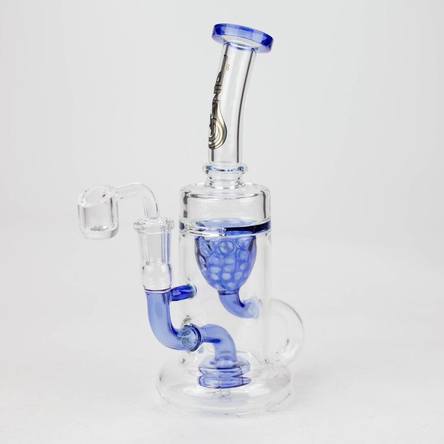 Bubbler Genie 9" recyclé avec banger en quartz