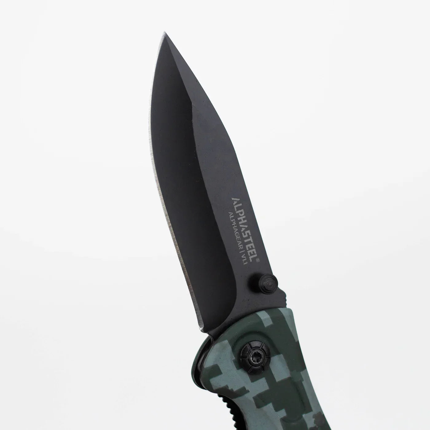 ALPHASTEEL - 8" Hunting Knife - New Military Fold