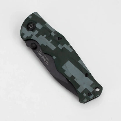 ALPHASTEEL - 8" Hunting Knife - New Military Fold