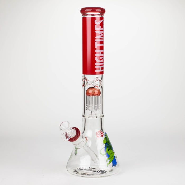 Bong à eau classique Infyniti High Times 16" 7 mm avec percolateur à bras d'arbre