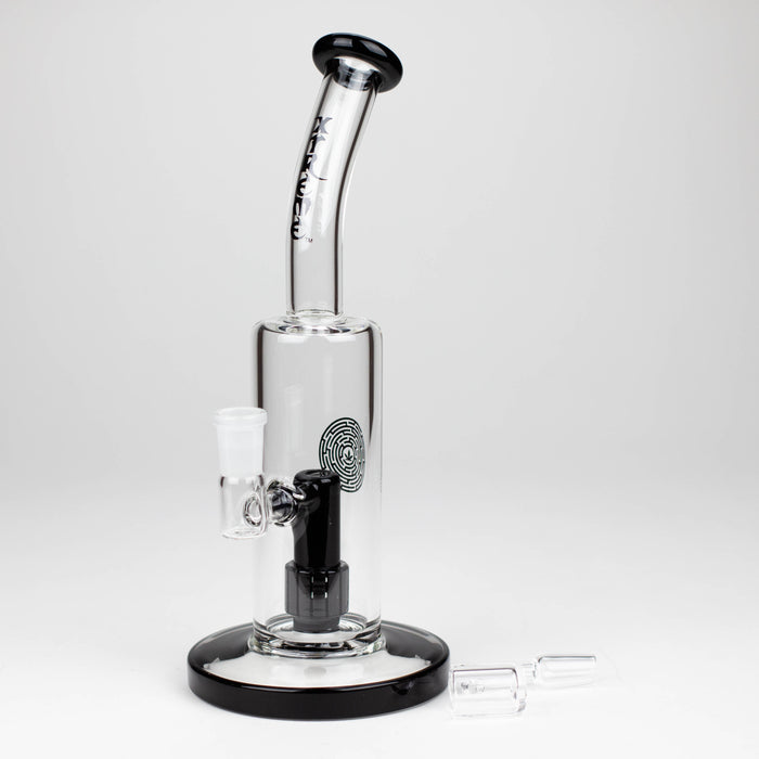 Xtreme 10" Dual Function Rig with Quartz Banger with banger removed on side